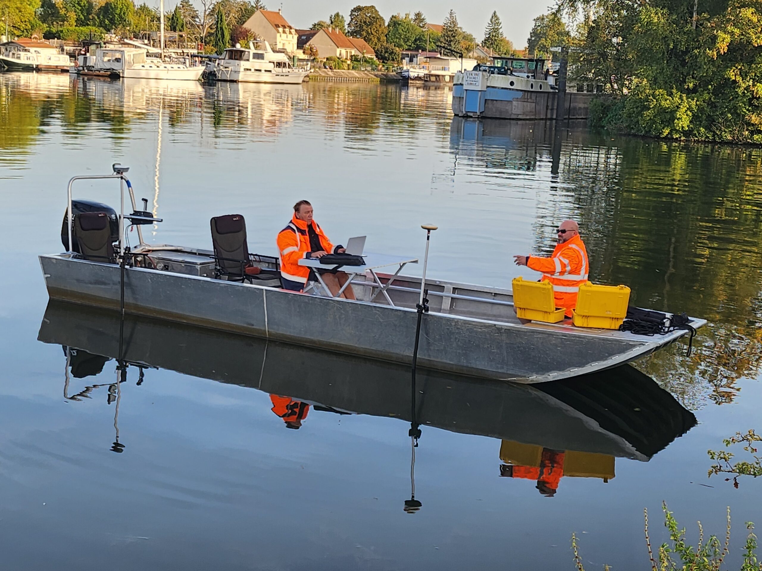 Levé bathymétrique