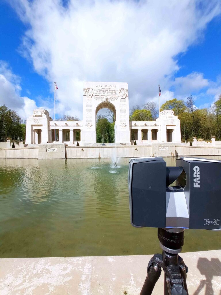 scanner 3d pour batiment