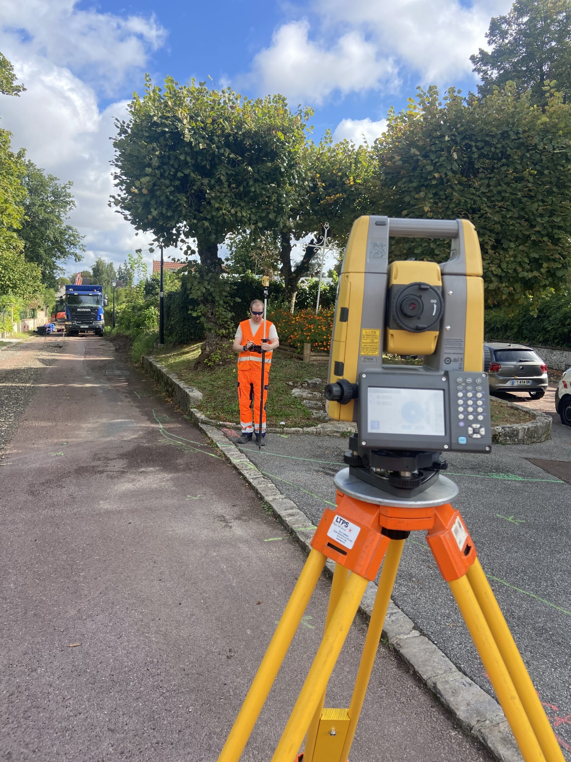 Géoréférencement topographe yvelines