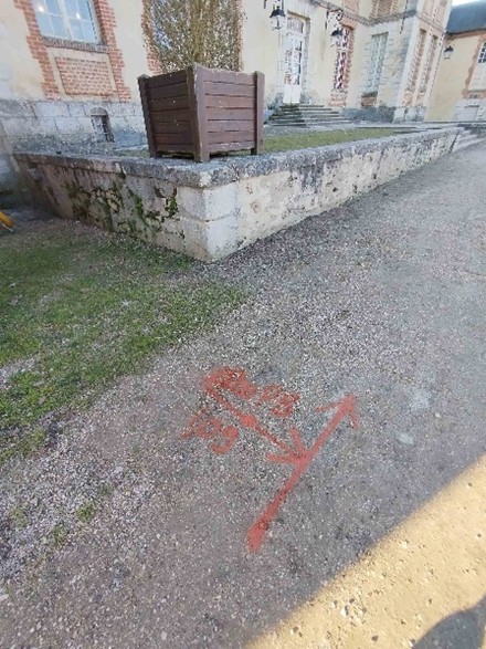 Géoréférencement patrimoine Plaisir - Marquage précision Localitech 78