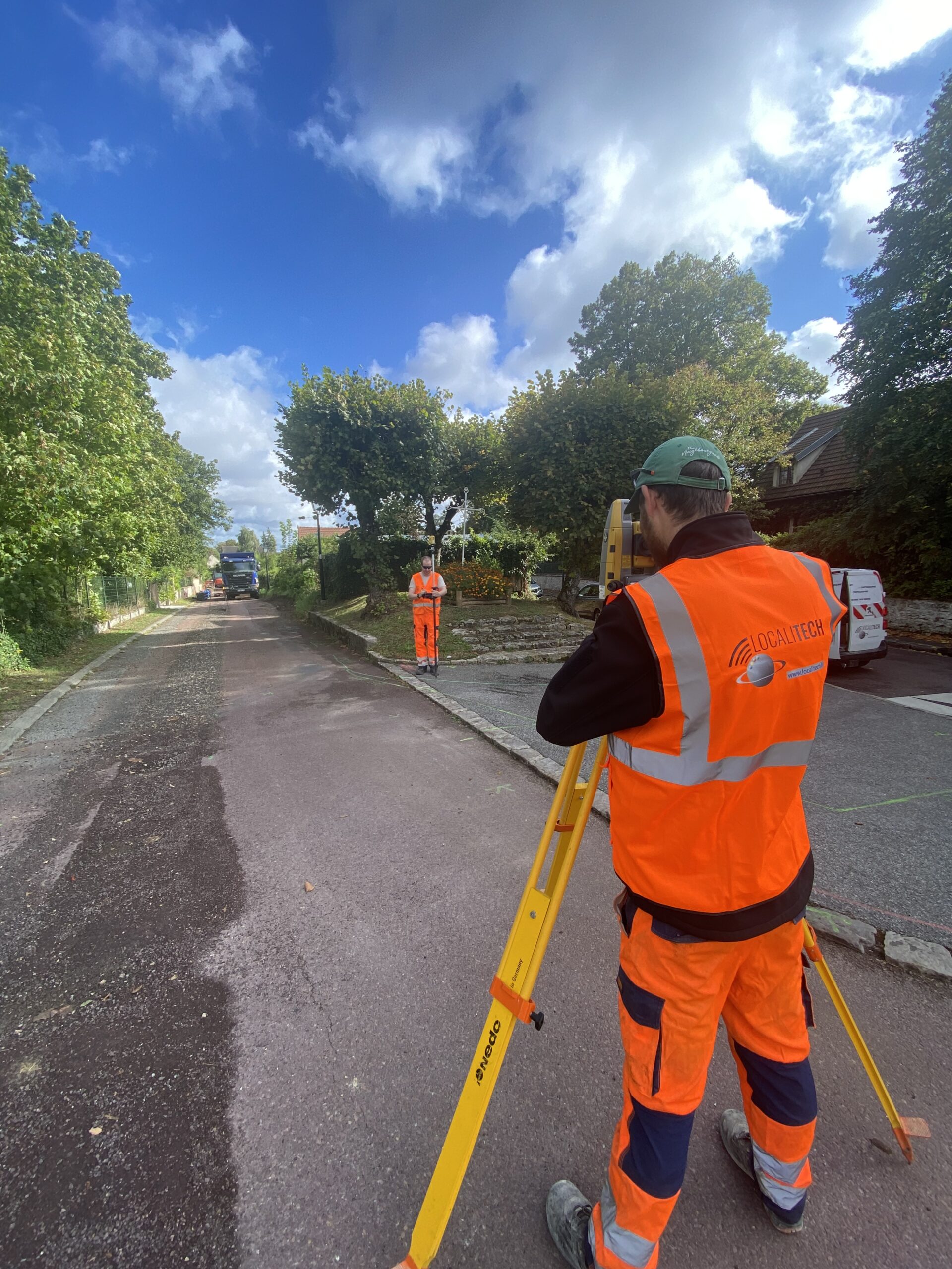 Relevé de corps de rue à Montfort l’Amaury
