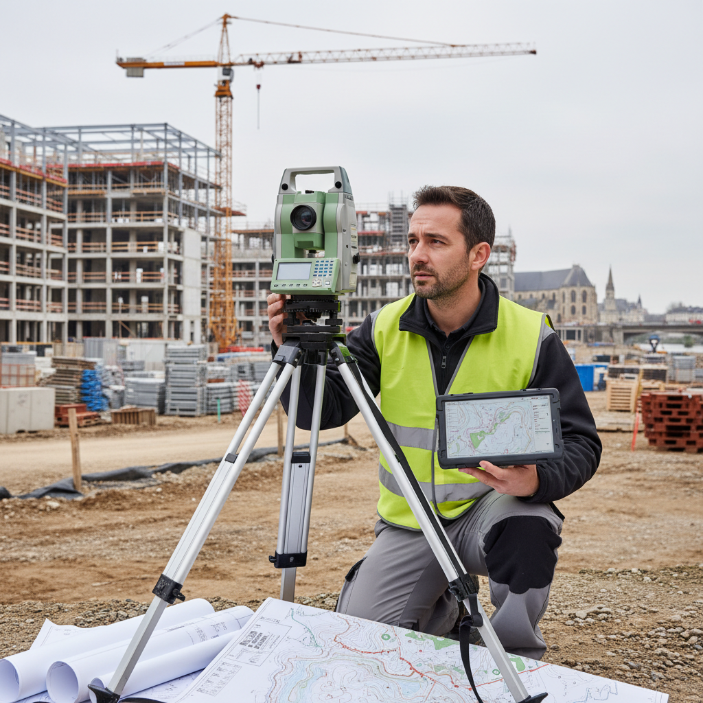 Topographe à Poissy : Services et Expertise pour vos Projets