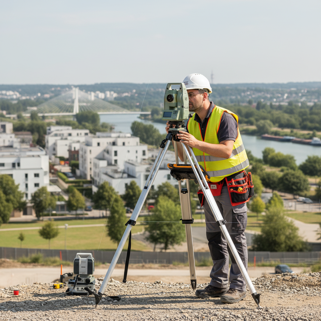 Topographe à Les Mureaux : Services et expertises pour vos projets