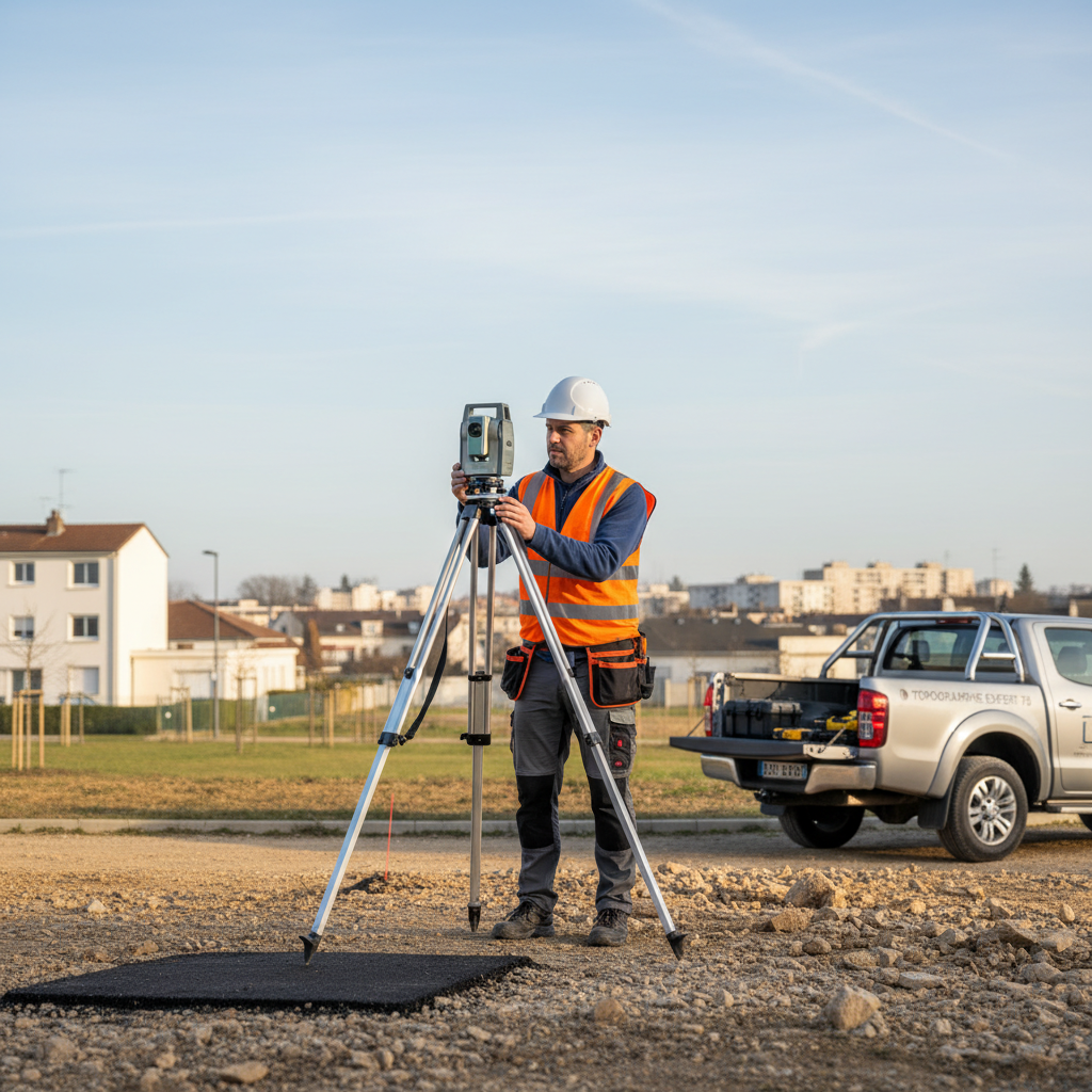 Topographe à Trappes : Services professionnels de relevés topographiques