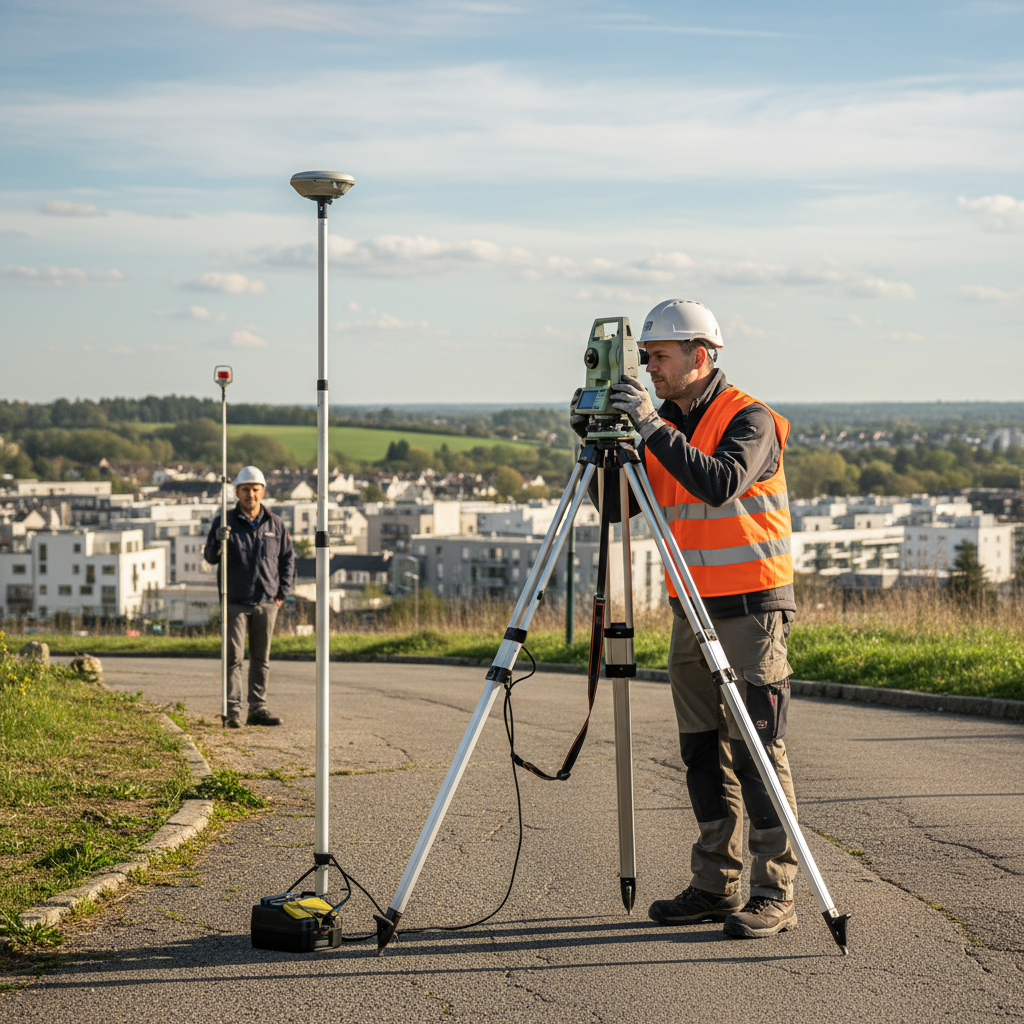 Topographe à Maurepas : Services professionnels de relevés topographiques