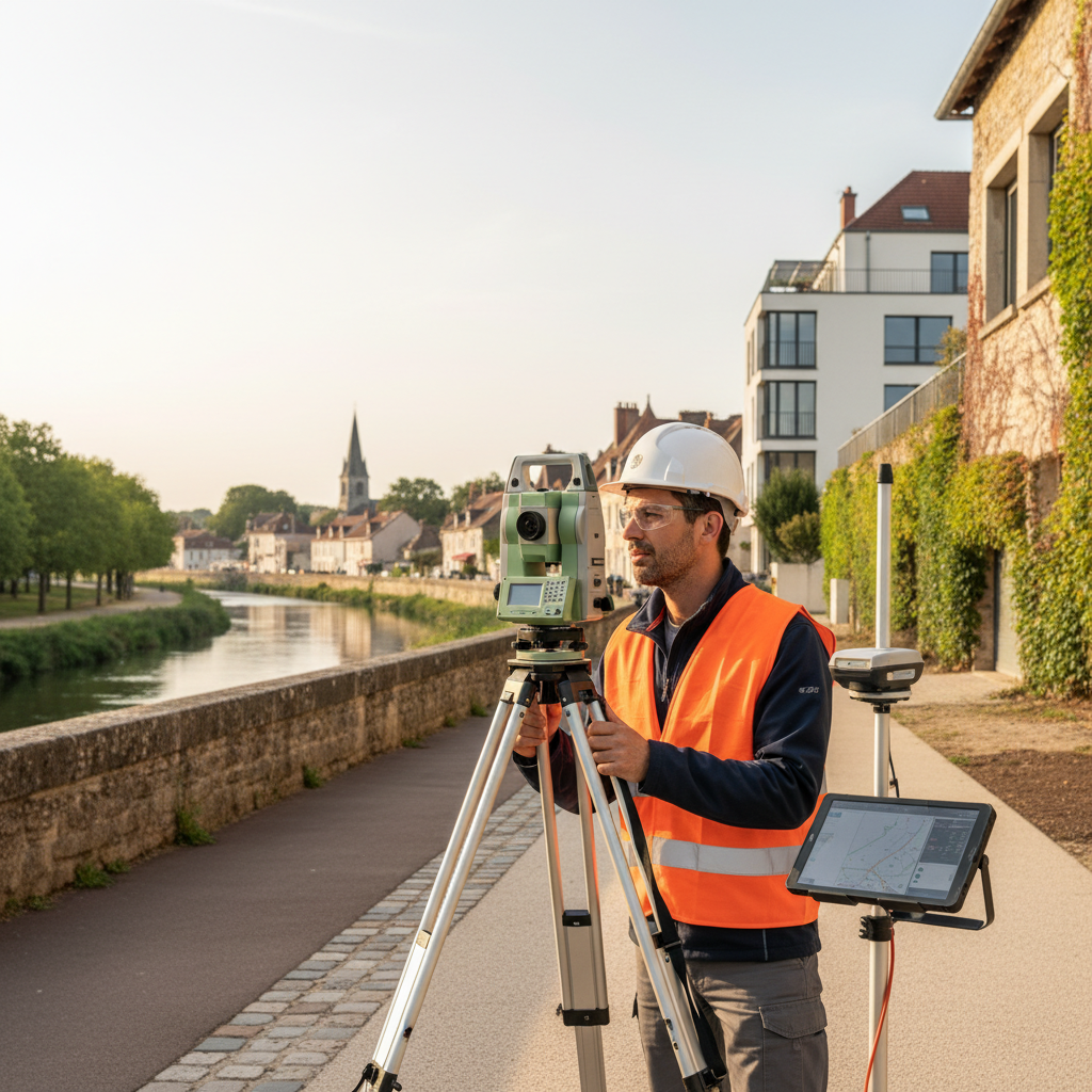 Topographe à Verneuil-sur-Seine : Services d'expertise et relevés