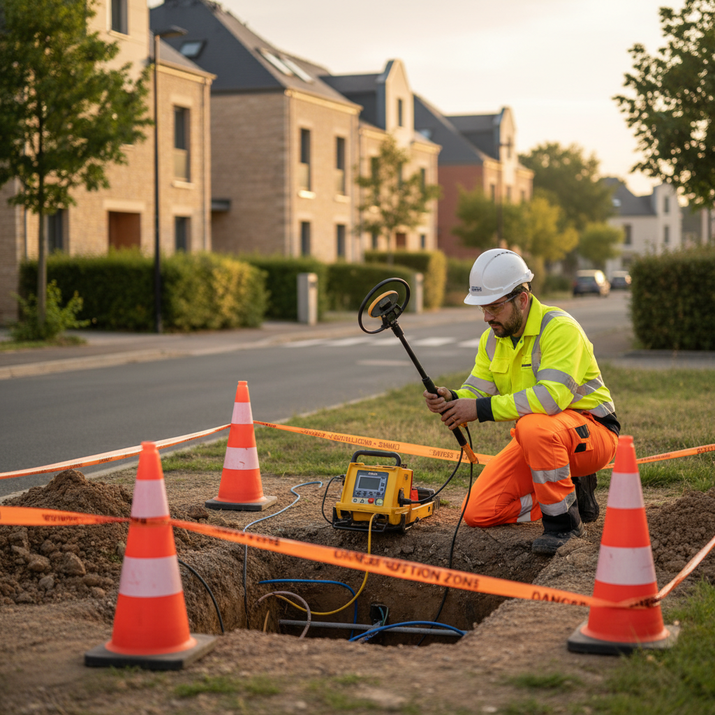 Détection de réseaux enterrés à Guyancourt : guide complet