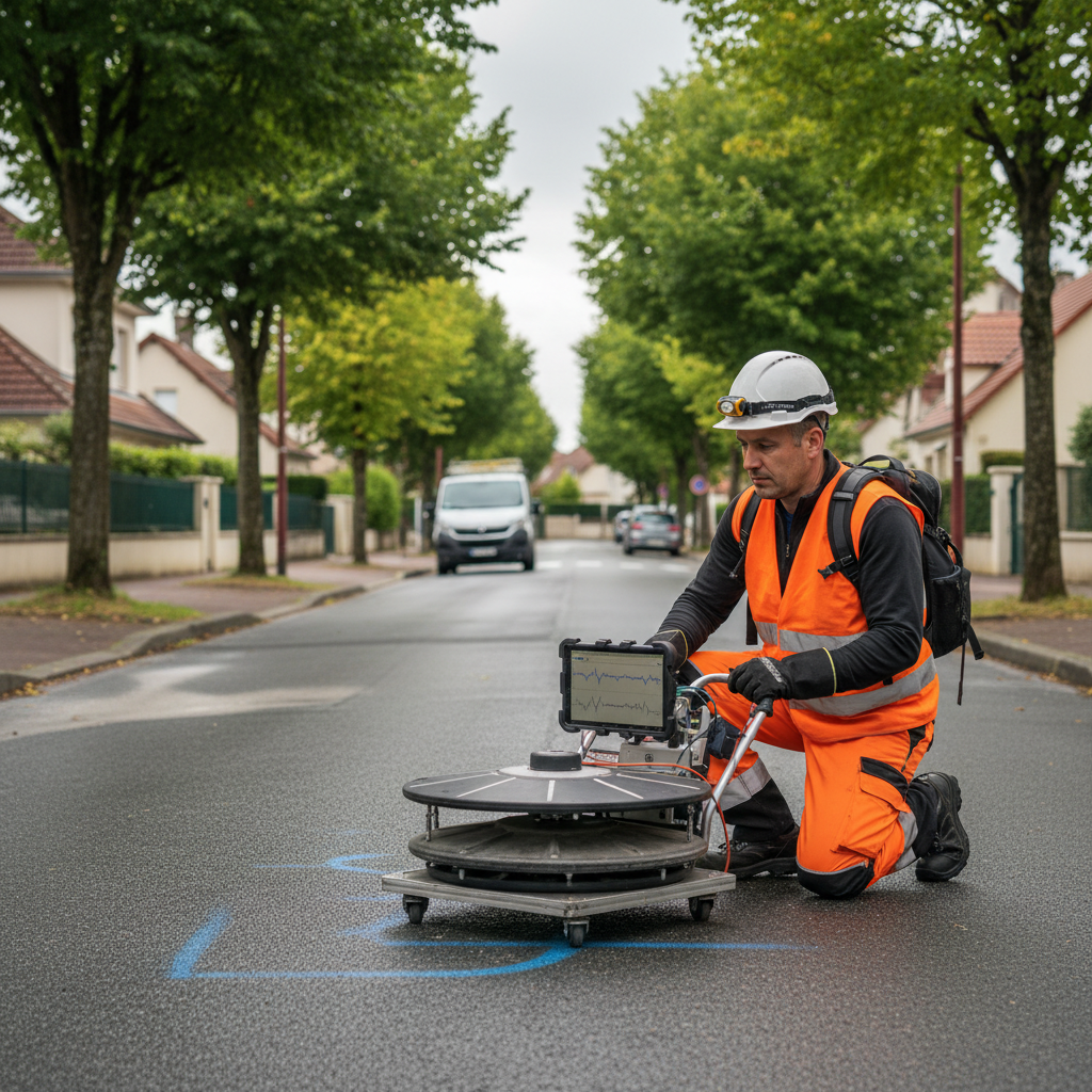 Détection de réseaux enterrés à Élancourt : services professionnels et fiables