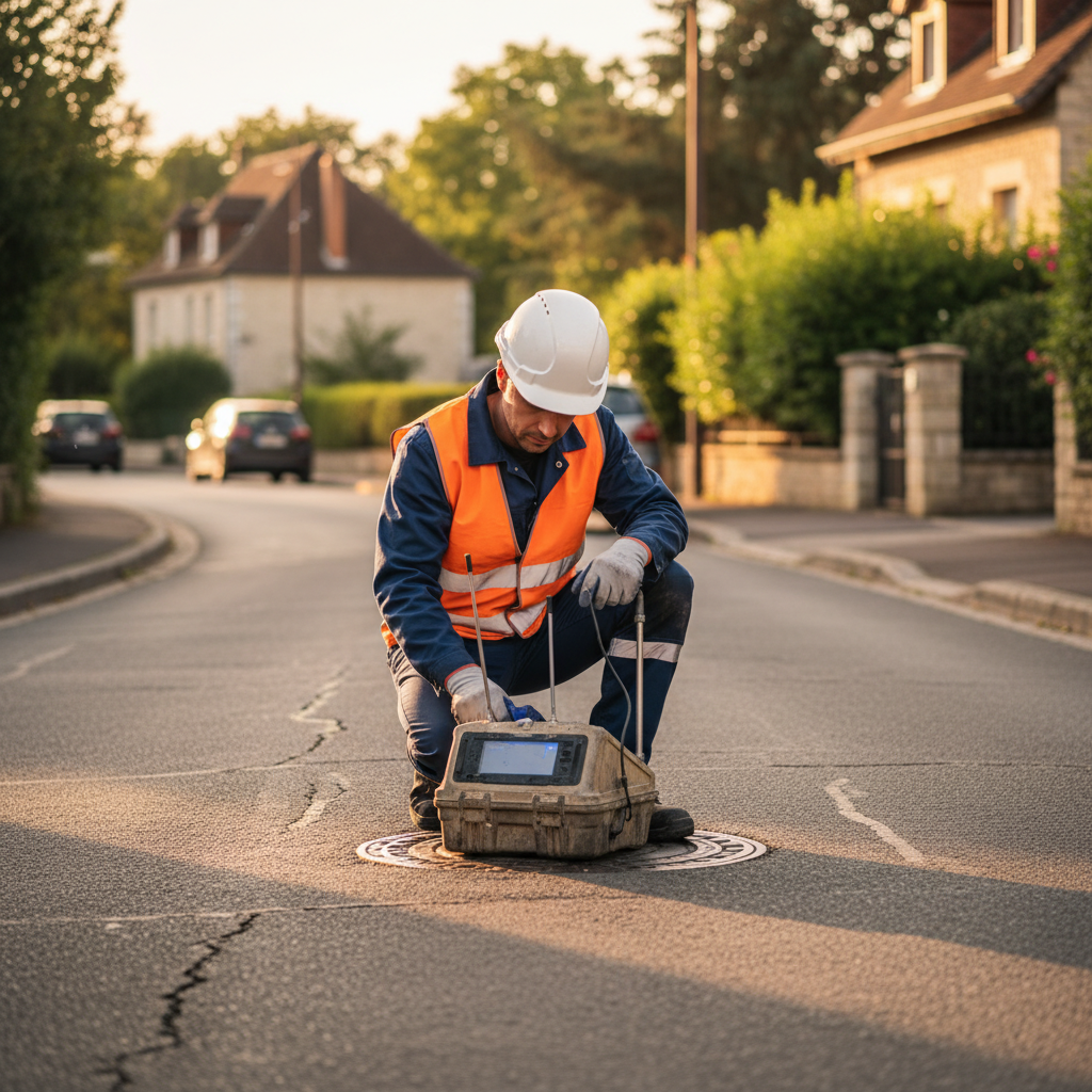 Détection de réseaux enterrés à Rambouillet : localisation précise et sécurisée