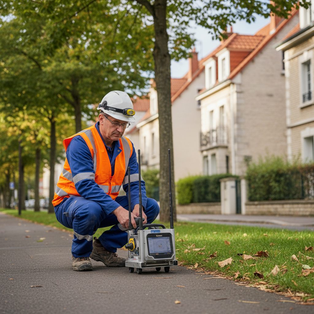 Détection de réseaux enterrés à Chatou : guide complet