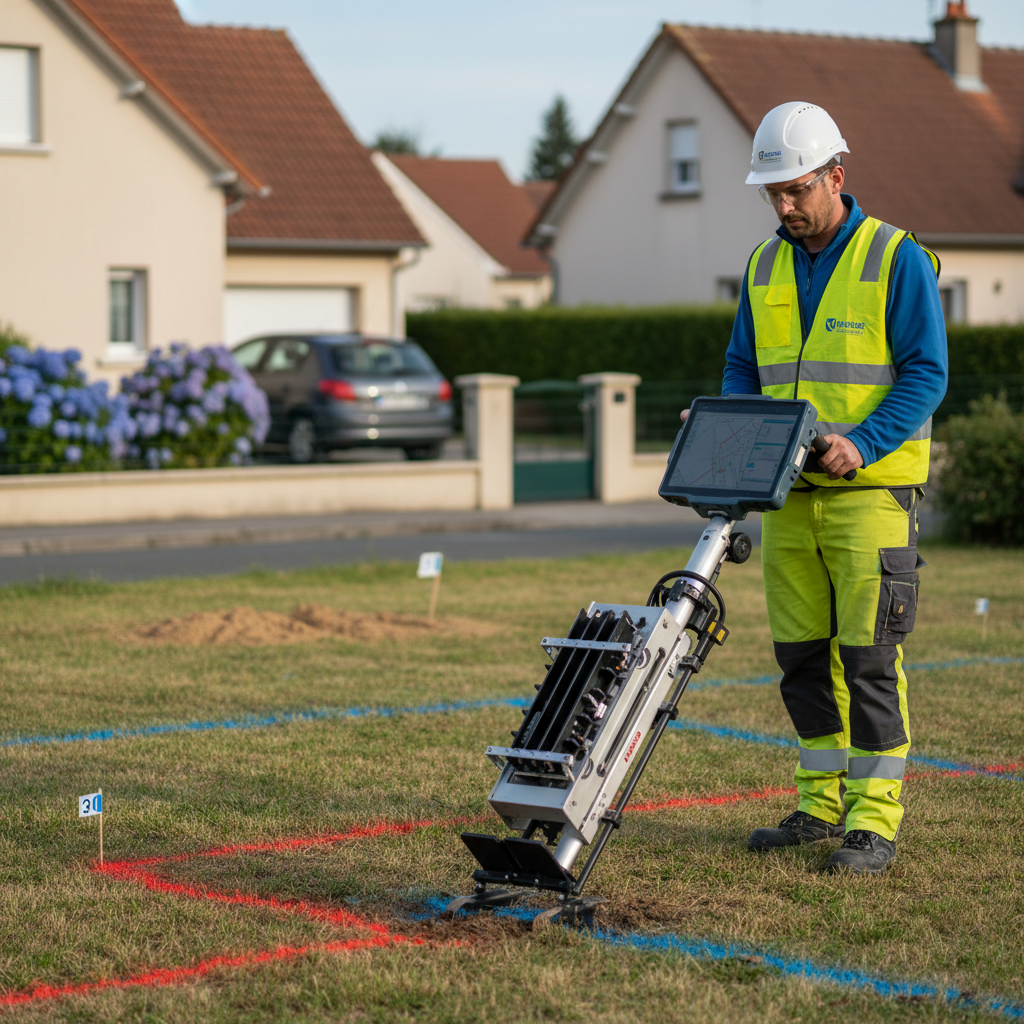 Détection de réseaux enterrés à Achères : guide complet