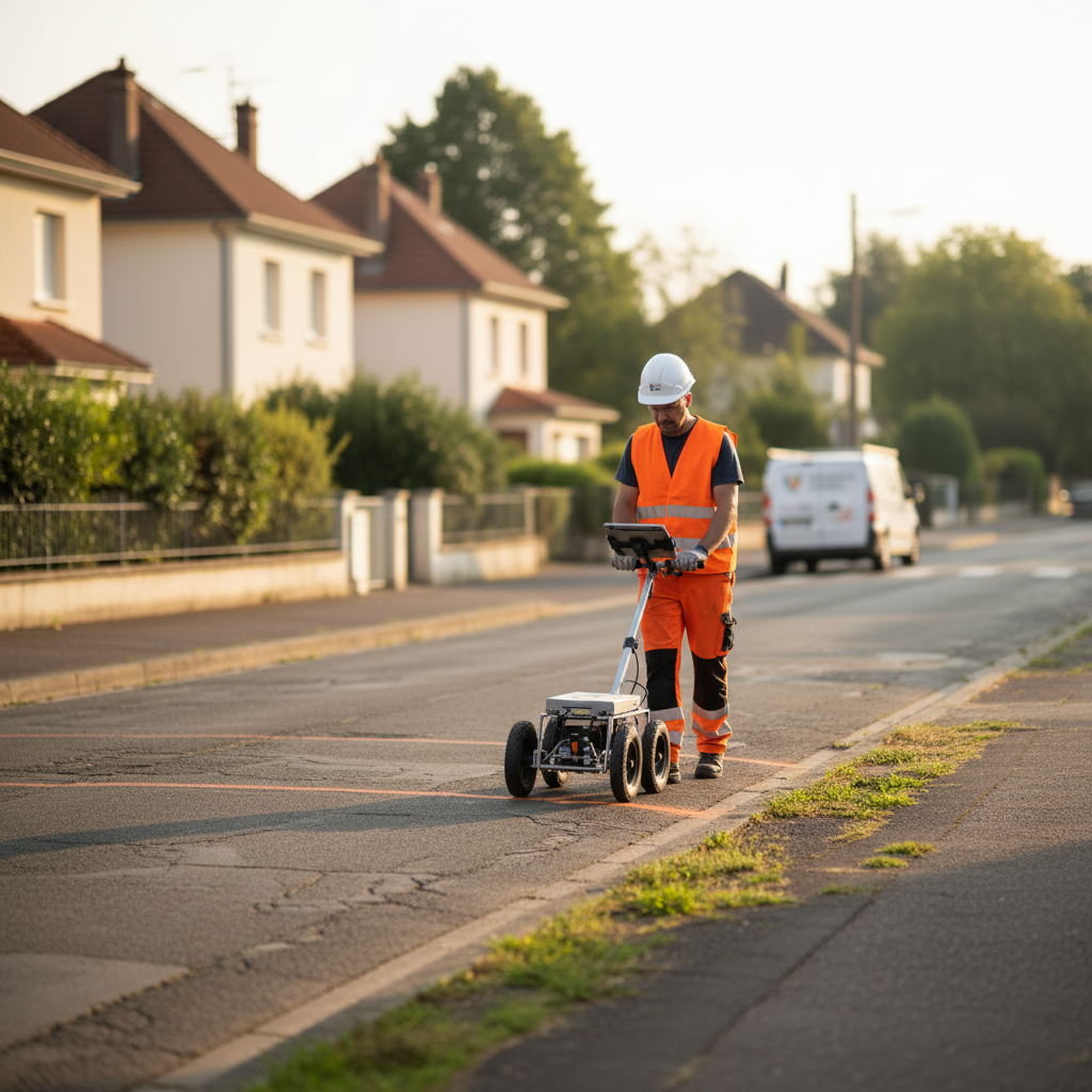 Détection de réseaux enterrés à Verneuil-sur-Seine : Guide complet